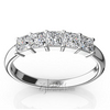 Traditional 5 Stone Women Anniversary Band (3/4 ct. tw.)