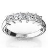 Traditional 5 Stone Women Anniversary Band (1 ct. tw.)
