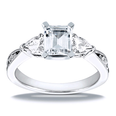 Multi-shape Diamond Engagement Ring (0.80 t.c.w.) - view 21