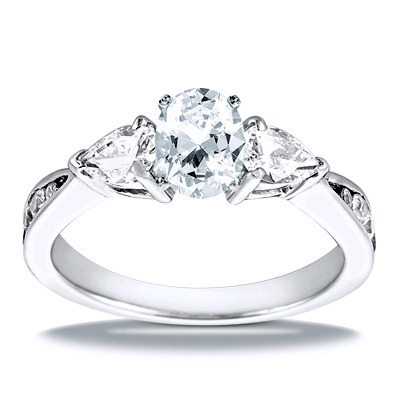 Multi-shape Diamond Engagement Ring (0.80 t.c.w.) - view 18