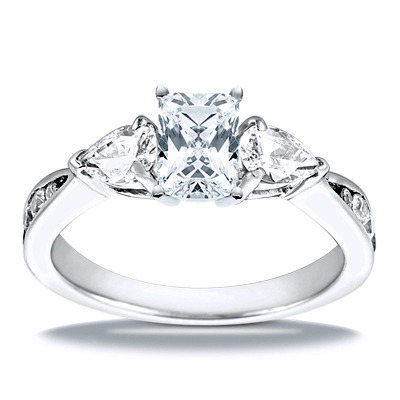 Multi-shape Diamond Engagement Ring (0.80 t.c.w.) - view 15