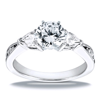 Multi-shape Diamond Engagement Ring (0.80 t.c.w.) - view 14