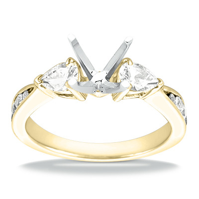 Multi-shape Diamond Engagement Ring (0.80 t.c.w.) - view 12