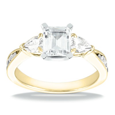 Multi-shape Diamond Engagement Ring (0.80 t.c.w.) - view 10