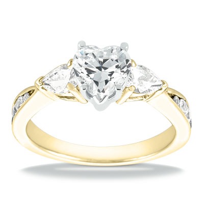 Multi-shape Diamond Engagement Ring (0.80 t.c.w.) - view 9