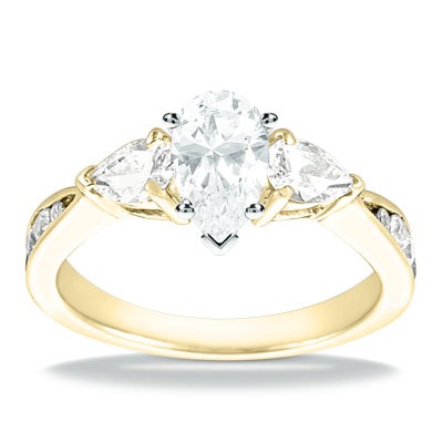 Multi-shape Diamond Engagement Ring (0.80 t.c.w.) - view 6