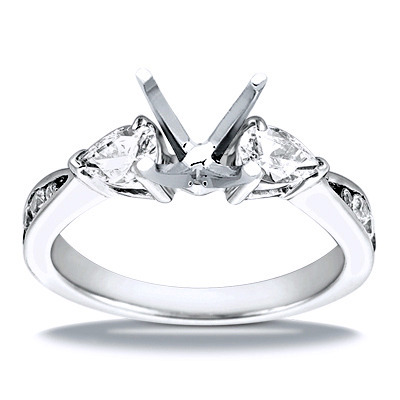 Pear Shaped Diamond Engagement Ring (0.51 t.c.w.) - view 12 of 24