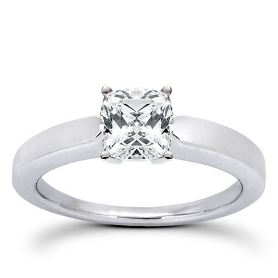 Prong Set Solitaire Diamond Engagement Ring - view 11 of 25