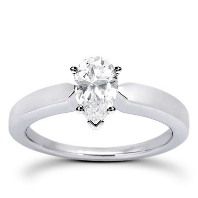 Prong Set Solitaire Diamond Engagement Ring - view 6 of 25