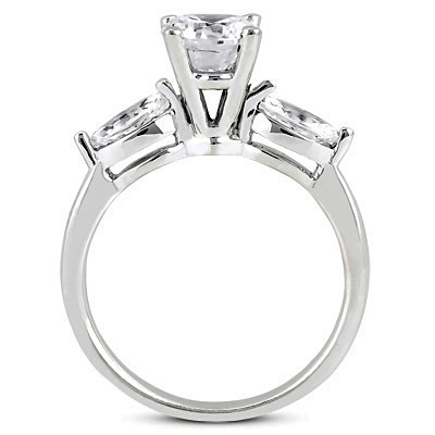 Marquise Cut Prong Set Diamond Engagement Ring (0.50 ct.tw.) - view 25 of 25