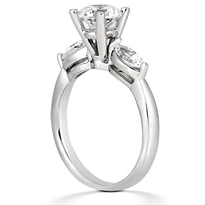 Marquise Cut Prong Set Diamond Engagement Ring (0.50 ct.tw.) - view 24