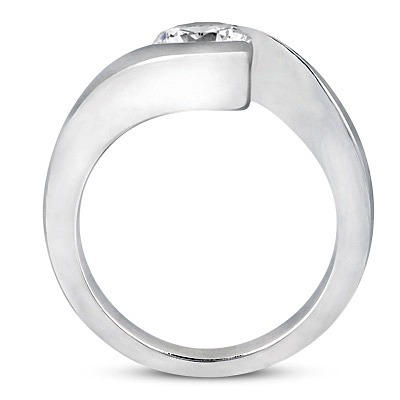 Tension Set Diamond Engagement Ring (2.00 ct.) - view 2