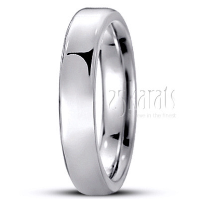 Soft-Edge Flat Comfort Fit Wedding Band - view 3 of 14