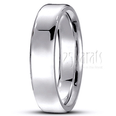 Soft-Edge Flat Comfort Fit Wedding Band - view 5 of 14