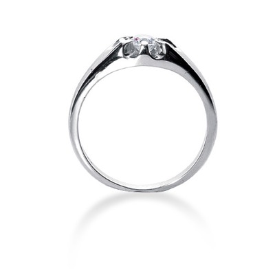 0.30 ct. Solitaire Fancy Men's Diamond Ring - view 1