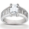 Straight Baguette Channel Set Diamond Engagement Ring (1.28 ct. tw.)