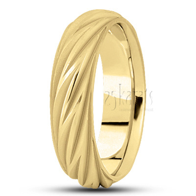 Exclusive Satin Finish Fancy Design Wedding Ring  - view 2