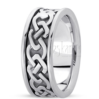 Sailors Celtic Knot Wedding Ring - view 2 of 7