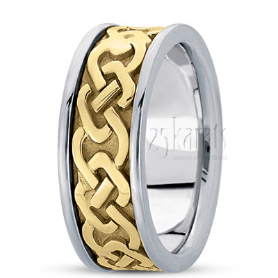 Sailors Celtic Knot Wedding Ring - view 4