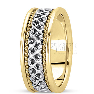 Traditional Celtic Handmade Wedding Ring - view 3