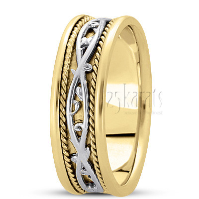 Hand Made Celtic Wedding Band - view 4 of 5