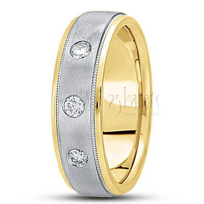 Classic Diamond Wedding Ring - view 4