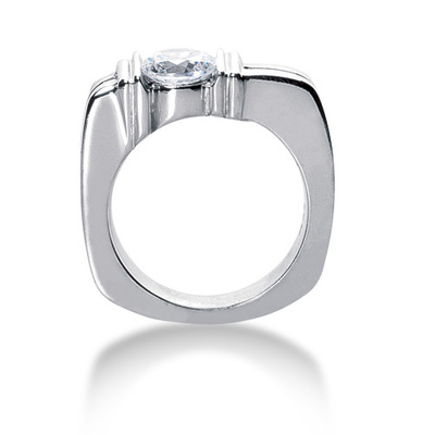 Solitaire Diamond Men Ring (1.50 ct) - view 2