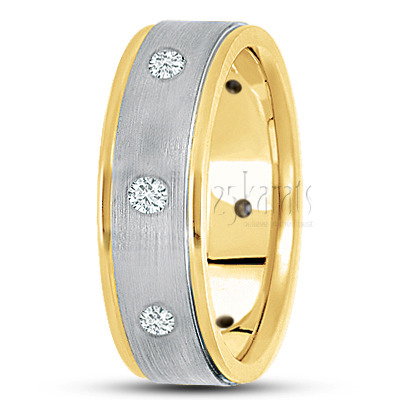 Classic Diamond Wedding Band  - view 4