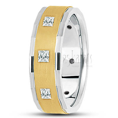 Classic Diamond Wedding Band - view 3