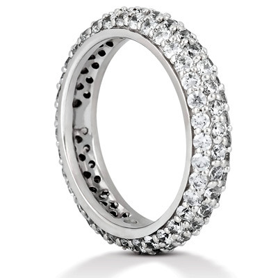 0.92 ct. t.w. Diamond Eternity Wedding Band - view 2