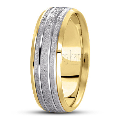 Fine Stoned Basic Designer Wedding Ring  - view 4