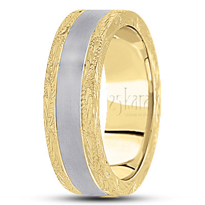 Stylish Fancy Design Wedding Band  - view 5