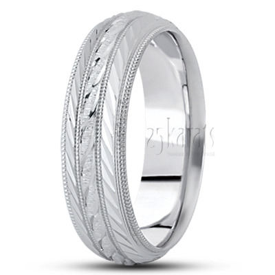 Exclusive Fancy Designer Wedding Band  - view 2