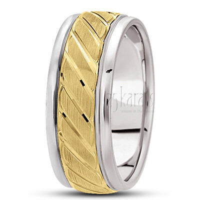 Custom Basic Design Wedding Band  - view 3