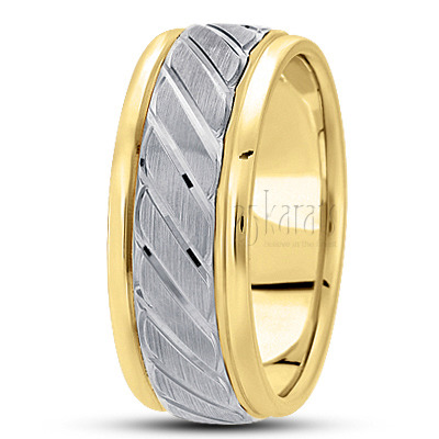 Custom Basic Design Wedding Band  - view 4