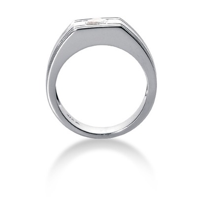 0.35 ct. Solitaire Diamond Men's Ring - view 2