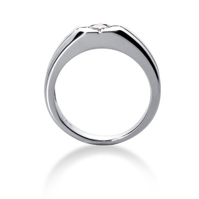 0.25 ct. Solitaire Diamond Men's Ring - view 2