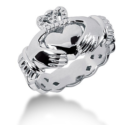 Claddagh Irish Man Ring - view 1 of 2