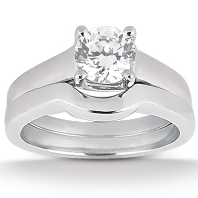 1.50 ct. Trellis Round Cut Diamond Bridal Ring - view 1