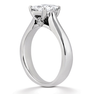 Princess Cut Solitaire Engagement Ring (0.05 ct. t.w.) - view 3 of 3