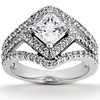 Princess Cut Fancy Diamond Engagement Ring (0.74 ct. t.w.) 