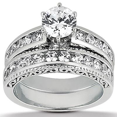 0.42 ct. Diamond Bridal Ring - view 3