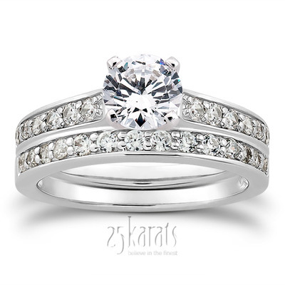 Diamond Accented Bridal Ring (0.23 t.c.w.) - view 27 of 28