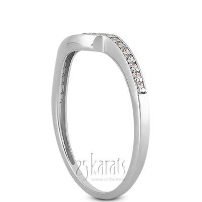 0.10 ct. t.w. Diamond Bridal Ring - view 2