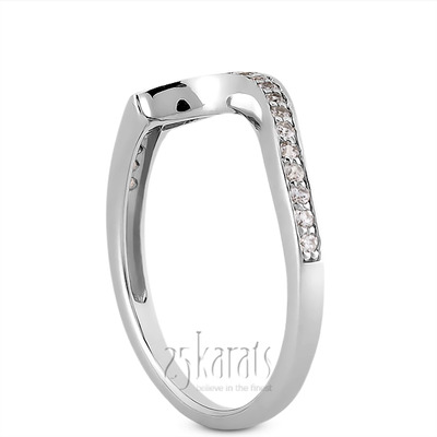 0.21 ct. Diamond Bridal Ring - view 2