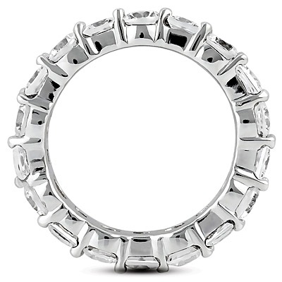 2.80 ct. Multi-shape Prong Set Diamond Eternity Wedding Band - view 2