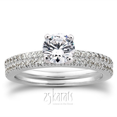 Petite Design Diamond Engagement Ring (0.18 ct.tw.) - view 25 of 28