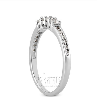 0.35 ct. Diamond Bridal Ring - view 3