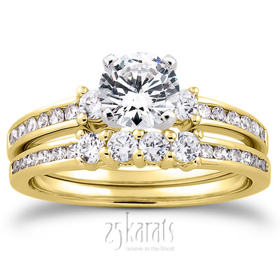 0.35 ct. Diamond Bridal Ring - view 6