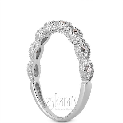 0.08 ct. Diamond Bridal Ring - view 3